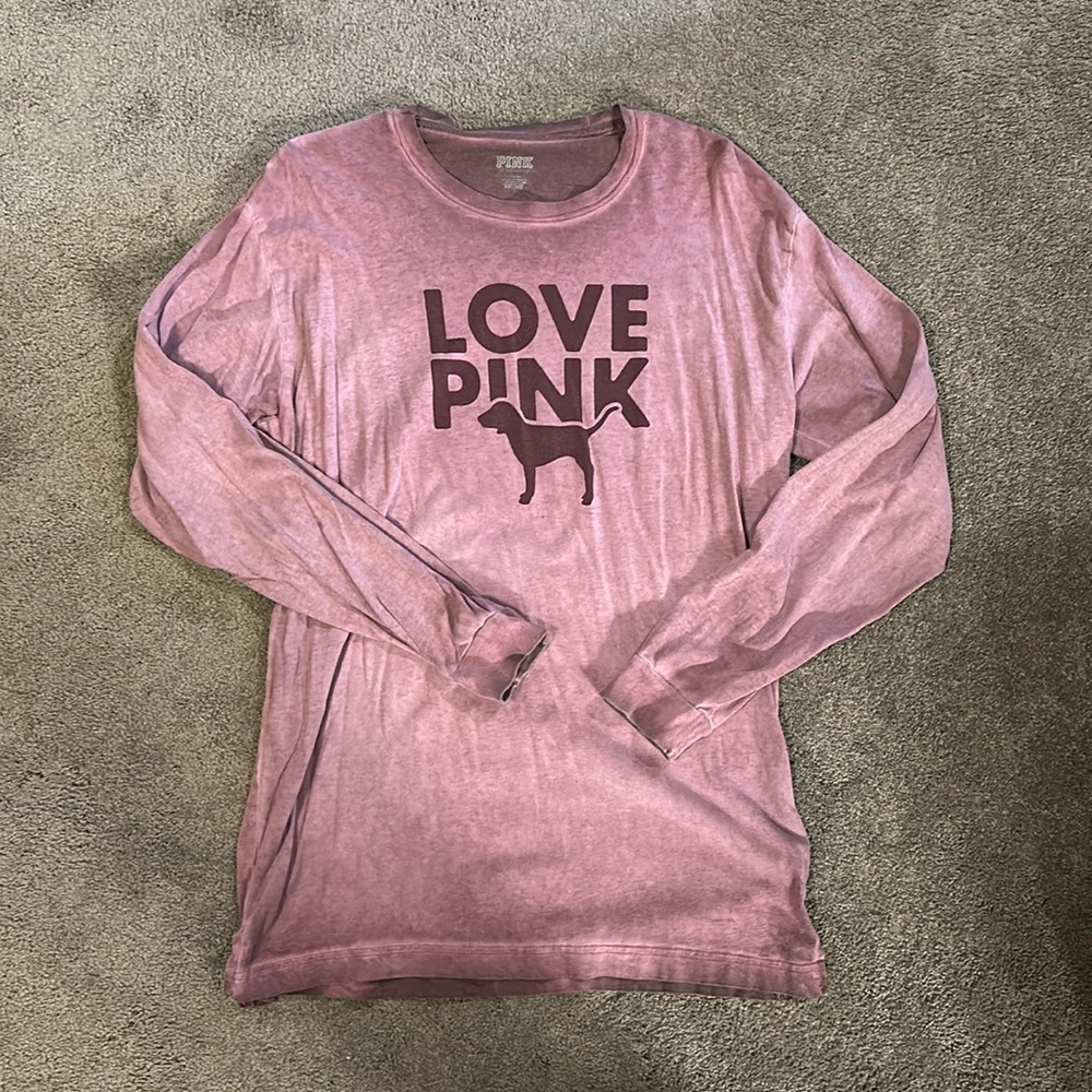 PINK ombré top